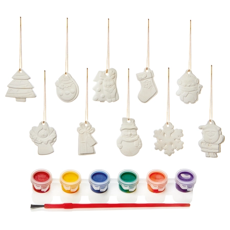10pc Pyo Ceramic Christmas