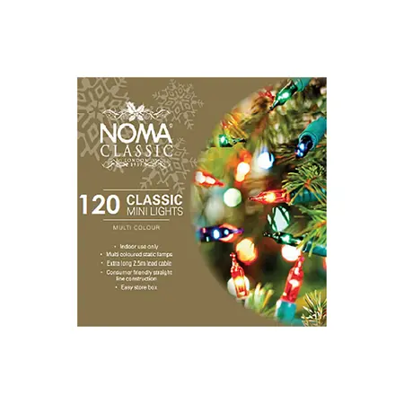120 Multicolour Led Classic String Light - image 1