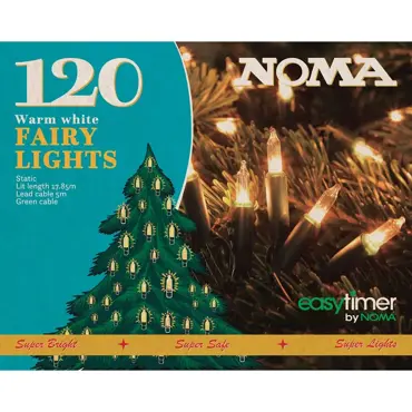 120 Warm White Led Classic String Light