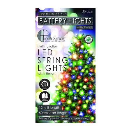 120l Led Multi Colour Mf Battery Lights - image 1