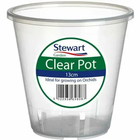 13cm Clear Pots