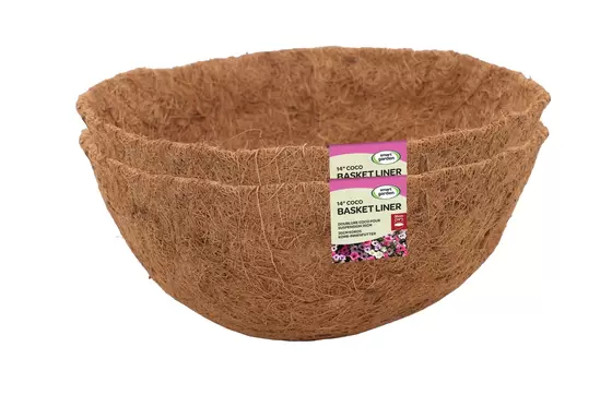 14" Basket Coco Liner Twin Pack - image 1
