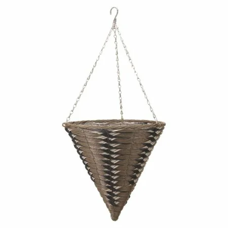 14” Kikuyu Faux Rattan Cone - image 1