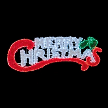 145x50cm Merry Christmas Sign