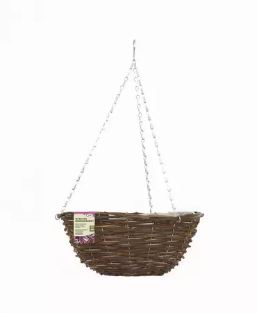 16" Rattan Basket - image 1