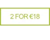 2 for €18