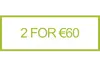 2 for €60