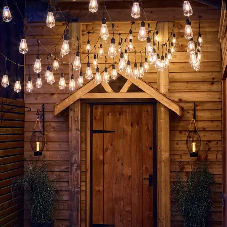 20 Led Large Edison Festoon With Drop - Connectable - image 2