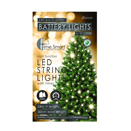 240l Led Warm White Mf Battery Lights - image 1