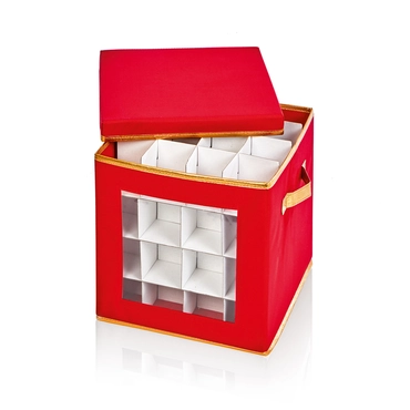 31cm 64pc Ornament Storage Box
