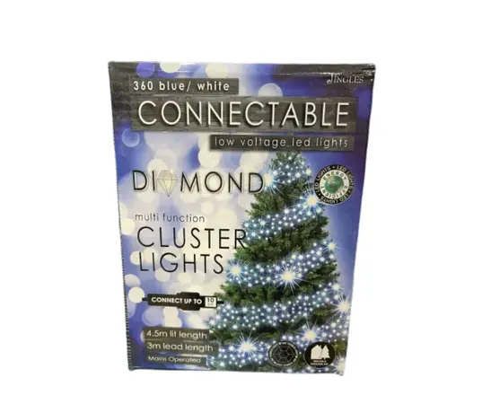 360 Blue Diamond Cluster Connectable Leds