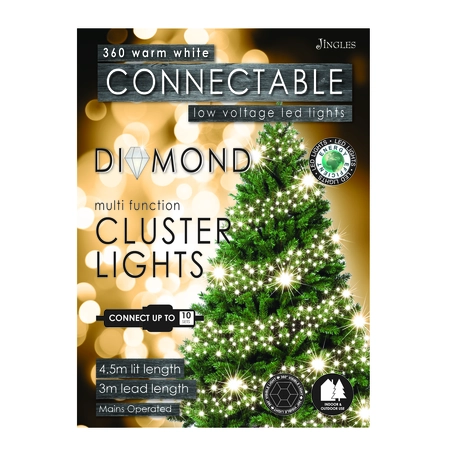 360 Warm White Diamond Cluster Connectable Leds - image 1