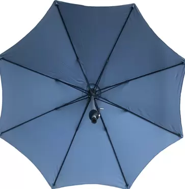 3m Round Aluminium DenimParasol