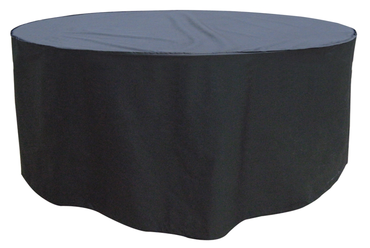 6 Seater Round Furniture Set Cover Black - image 3