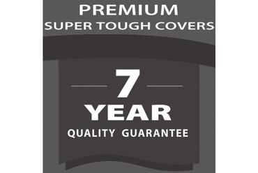 6 Seater Round Furniture Set Cover Black - image 6