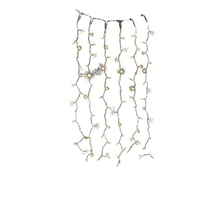 600 Warm White LED Connect Curtain Light  2x3m - image 1