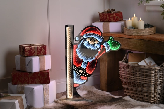 60cm Infinity Waving Santa - image 2