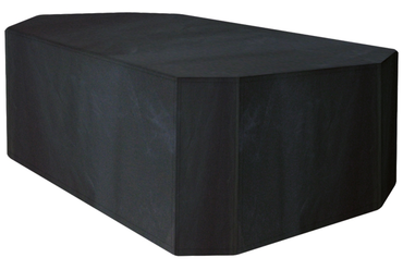 8 Seater Rectangular Furniture Set Cover Black - image 3