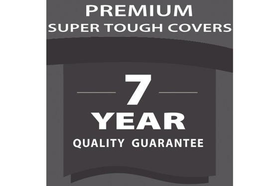 8 Seater Rectangular Furniture Set Cover Black - image 4