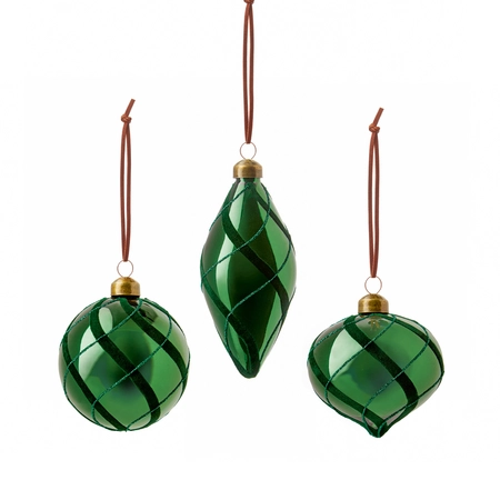 80-130mm Dk Green Flock Glass