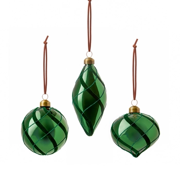 80-130mm Dk Green Flock Glass