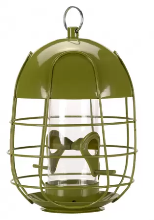 Acorn squirrel proof seed feeder