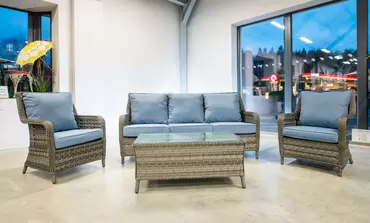Amalfi 3 seater coffee set