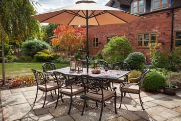 Amalfi 8 Seat Rectangular Dining Set - image 2