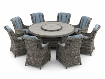 amalfi 8 seat round
