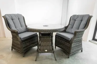 Amalfi Bistro Set (Grey)