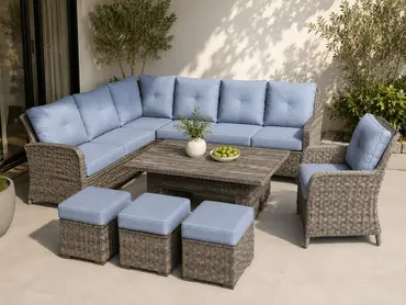 Amalfi Casual Corner Set with King Chair  - image 2