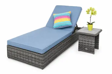 Amalfi Sunlounger with Side Table