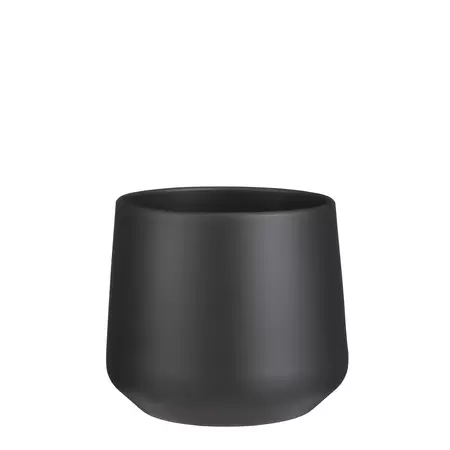 Amber Pot Round D.Grey Matt