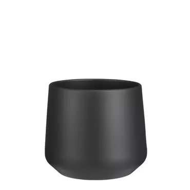 Amber Pot Round D.Grey Matt