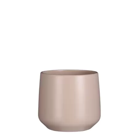 Amber Pot Round Light Pink Matt