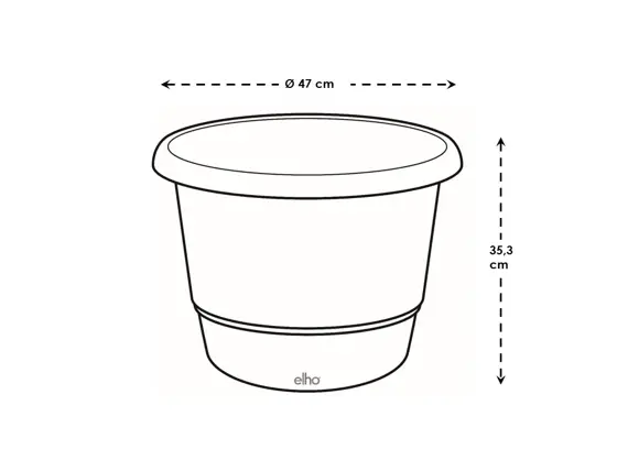 Amiga Round Theatre Red 47cm - image 6