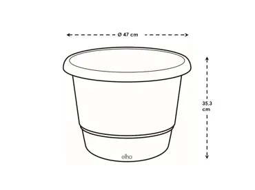 Amiga Round Theatre Red 47cm - image 6