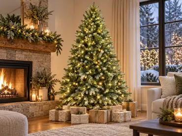 Argyll Fir Pre-Lit Tree 6ft/180cm - image 2