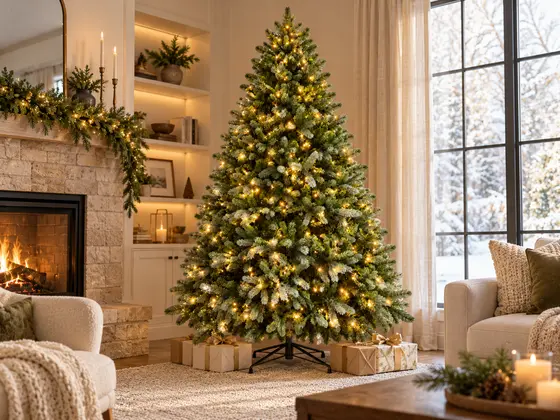 Argyll Fir Pre-Lit Tree 8ft/240cm - image 2