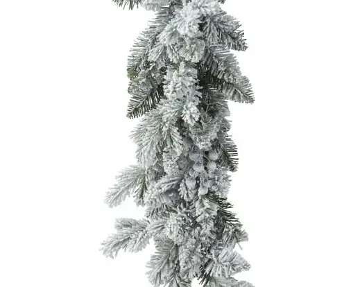 Aspen Garland Snowy Glitter Indoor - image 1