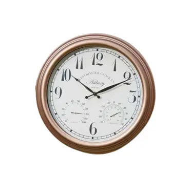 Astbury Clock & Thermometer  12"