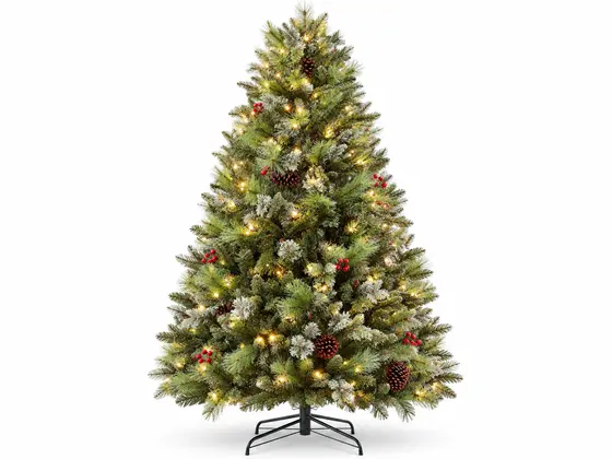 Aviemore Mixed Pine Pre-Lit Tree 7ft/210cm - image 1