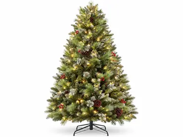 Aviemore Mixed Pine Pre-Lit Tree 8ft/240cm - image 1