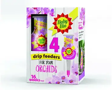 Baby Bio Orchid Drip Feeders (4 x 40ml) - image 2