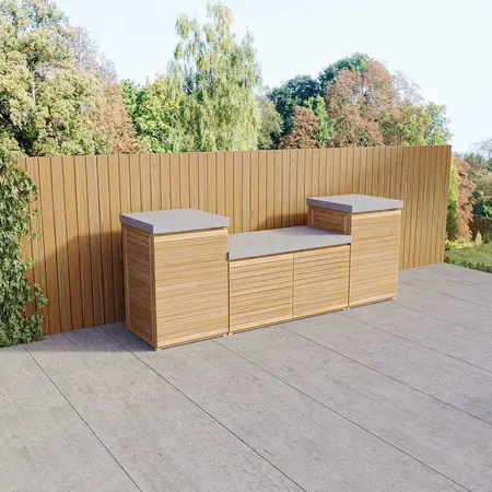 Bali Outdoor Kitchen Storage Unit - image 1