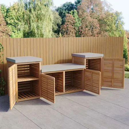 Bali Outdoor Kitchen Storage Unit - image 3