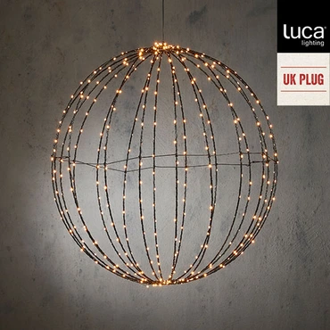 Ball Warm White 400led Ip20/Ip44 With Timer D60cm