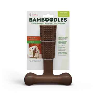 BAMBOODLES LARGE T-BONE BEEF FLAVOUR