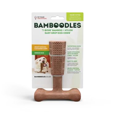 BAMBOODLES MEDIUM T-BONE ROAST CHICKEN FLAVOUR