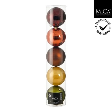 Bauble Mixed Colour Unbreakable D20cm